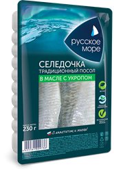 Picture of HERRING FILLET "RUSSIAN SEA" DILL, 230g/8.11 oz